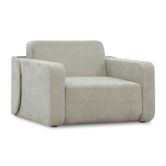 სავარძელი HOBEL AMANDA GREY AMAZON 5/ NIAGARA LIGHT GREY/ NIAGARA BROWN (4)
