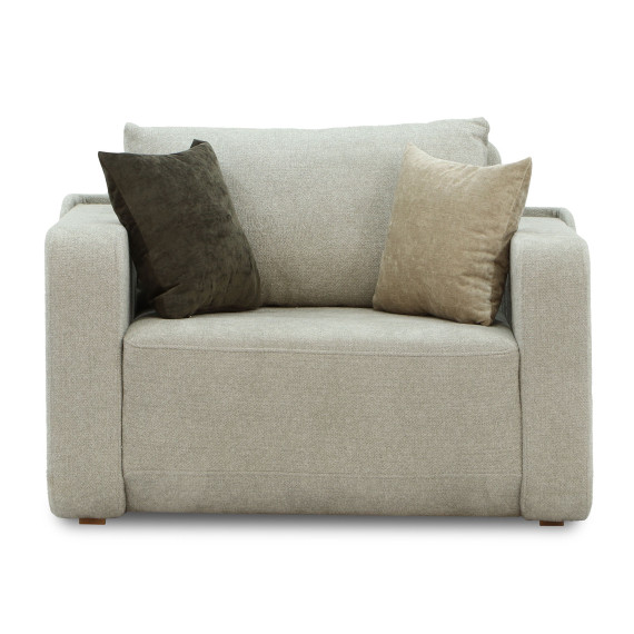 სავარძელი HOBEL AMANDA GREY AMAZON 5/ NIAGARA LIGHT GREY/ NIAGARA BROWN (4)