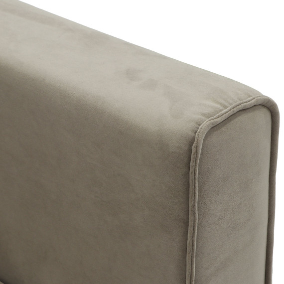 დივანი HOBEL ARMANDO 2 STR BLACK 20/ CAPPUCCINO LEONARDO 5 (1)