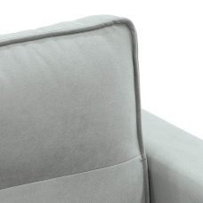 sofa HOBEL ARMANDO 2 STR BLACK 20/ GREY LEONARDO 14 (1)