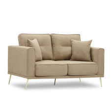sofa HOBEL ARMANDO 2 STR GOLD 18SM/BEIGE SCANDI 4 (1)