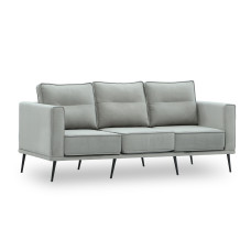 დივანი HOBEL ARMANDO 3 STR BLACK 20/ GREY LEONARDO 14 (1)