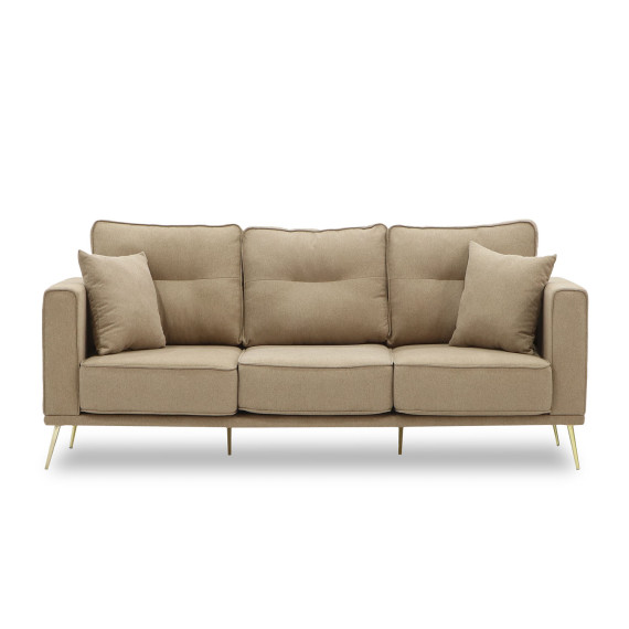 დივანი HOBEL ARMANDO 3 STR GOLD 18SM/BEIGE SCANDI 4 (1)