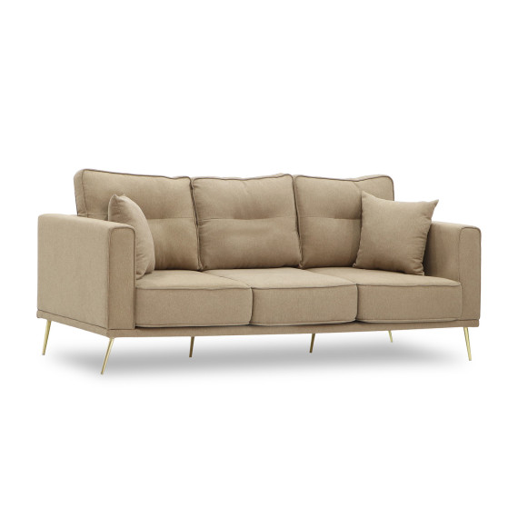 დივანი HOBEL ARMANDO 3 STR GOLD 20SM/BEIGE SCANDI 4 (1)