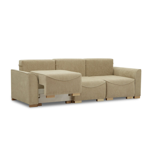 დივანი HOBEL BELONA 3 STR LIGHT BROWN BONCUK 6/CREAM INFINITY 103 (7)
