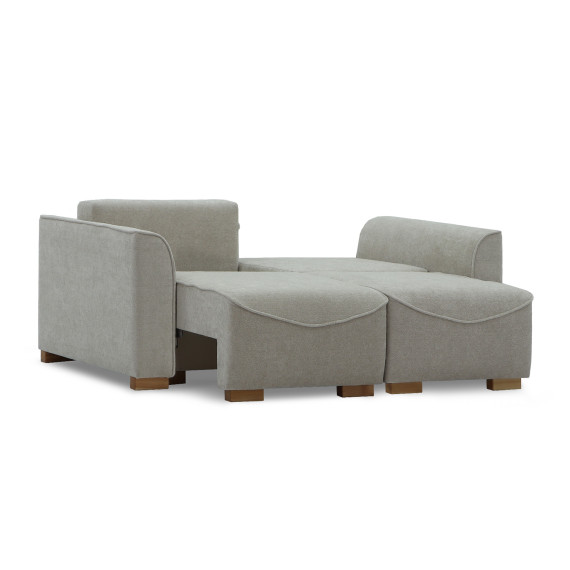 диван HOBEL BELONA LUXE 2 CREAM BONCUK 4/ BROWN SHO 599-2 (5)