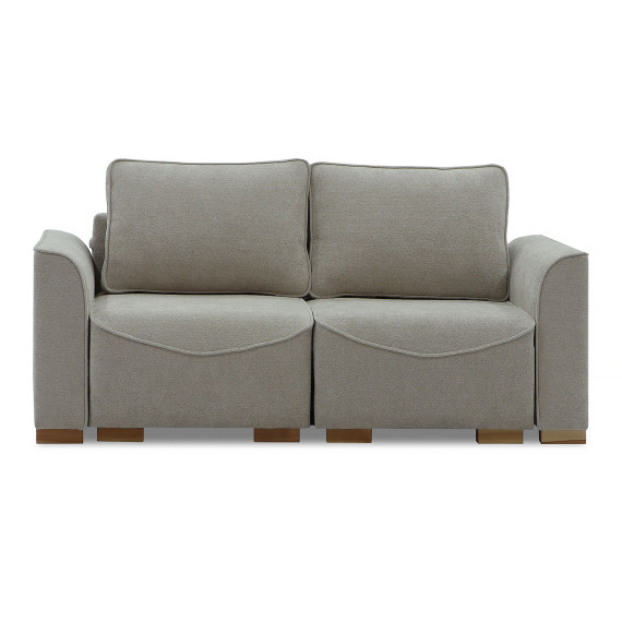 диван HOBEL BELONA LUXE 2 CREAM BONCUK 4/ BROWN SHO 599-2 (5)