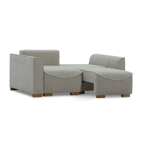 диван HOBEL BELONA LUXE 2 CREAM BONCUK 4/ BROWN SHO 599-2 (5)