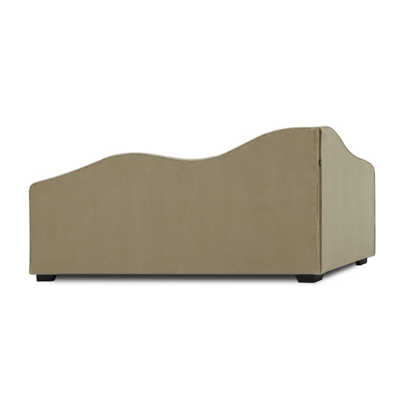 დივანი HOBEL BIG-BEN BEIGE LEONARDO 03/ DARK BROWN LEONARDO 06 L (2)