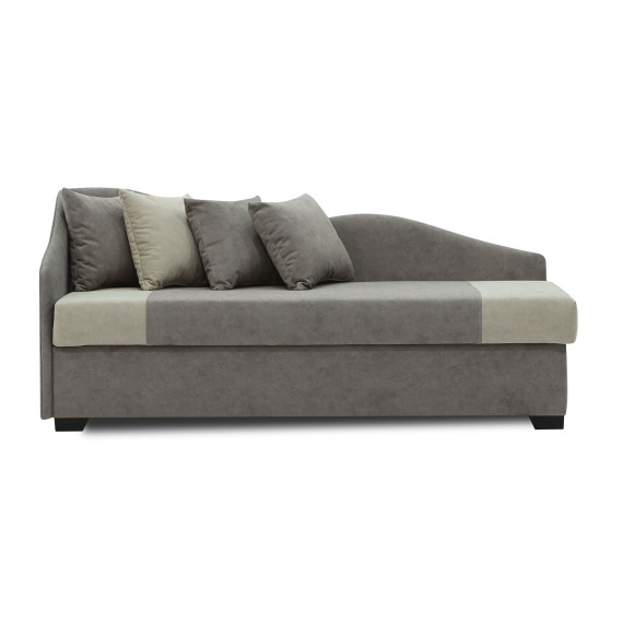 დივანი HOBEL BIG-BEN CAPPUCCINO JAGUAR 6/ CREAM JAGUAR 3 L (2)