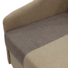 sofa HOBEL BIG-BEN F/R LIGHT BROWN SCANDI 4 / BROWN SCANDI 6 L (2)