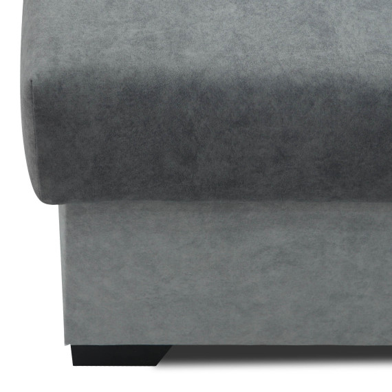 დივანი HOBEL BIG-BEN LIGHT GREY JAGUAR 4/ GREY JAGUAR 5 R (2)