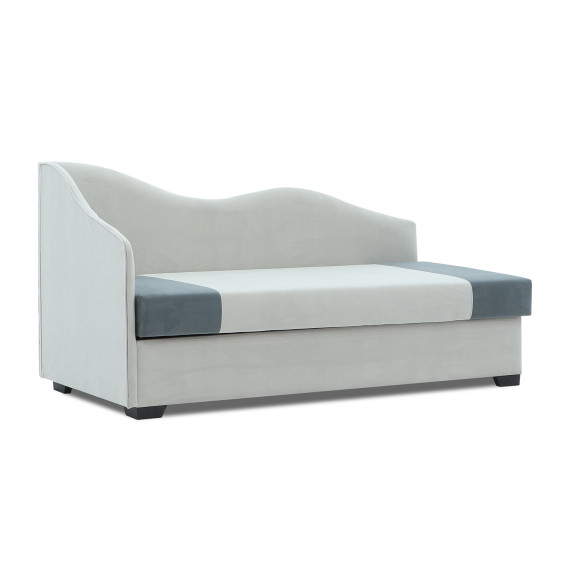 диван HOBEL BIG-BEN LIGHT GREY VIVALDI 6/ DARK GREY VIVALDI 8 L(2)