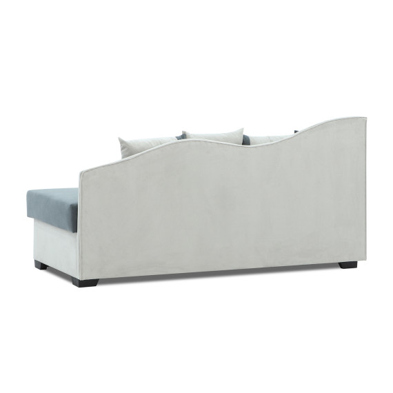 диван HOBEL BIG-BEN LIGHT GREY VIVALDI 6/ DARK GREY VIVALDI 8 L(2)