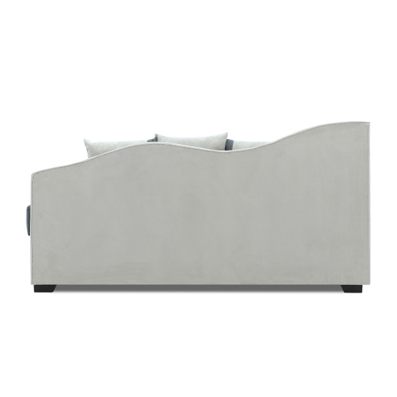 диван HOBEL BIG-BEN LIGHT GREY VIVALDI 6/ DARK GREY VIVALDI 8 L(2)