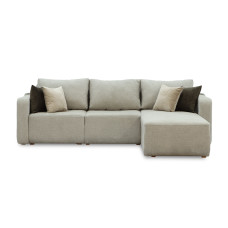 sofa HOBEL CORNER AMANDA GREY AMAZON 5/ NIAGARA LIGHT GREY/ NIAGARA BROWN (6)