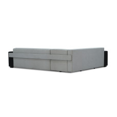 sofa HOBEL CORNER BAR BLACK 4503/ GREY SCANDI 17 L (6)