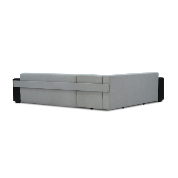 დივანი HOBEL CORNER BAR BLACK 4503/ GREY SCANDI 17 L (6)