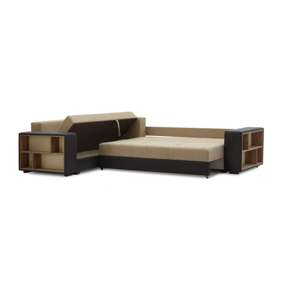 დივანი HOBEL CORNER BAR BROWN 3673/ LIGHT BROWN SCANDI 4 L (6)
