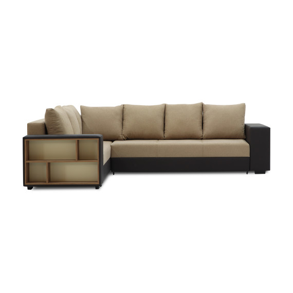 დივანი HOBEL CORNER BAR BROWN 3673/ LIGHT BROWN SCANDI 4 L (6)