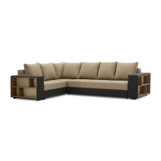 диван HOBEL CORNER BAR BROWN 3673/ LIGHT BROWN SCANDI 4 L (6)