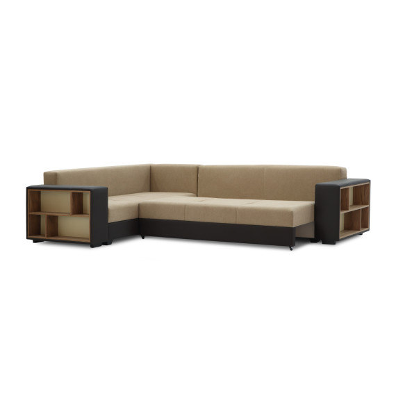 დივანი HOBEL CORNER BAR BROWN 3673/ LIGHT BROWN SCANDI 4 L (6)