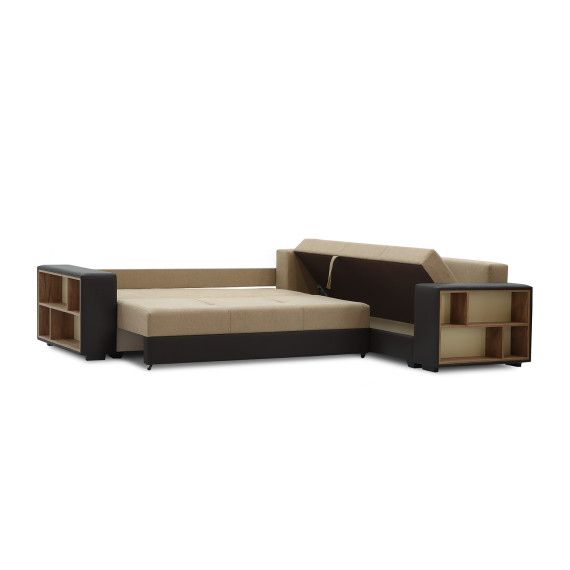 დივანი HOBEL CORNER BAR BROWN 3673/ LIGHT BROWN SCANDI 4 R (6)