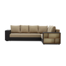 sofa HOBEL CORNER BAR BROWN 3673/ LIGHT BROWN SCANDI 4 R (6)
