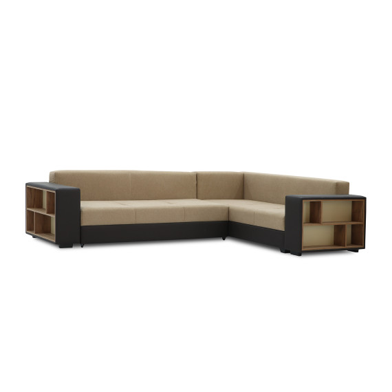 დივანი HOBEL CORNER BAR BROWN 3673/ LIGHT BROWN SCANDI 4 R (6)