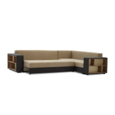sofa HOBEL CORNER BAR BROWN 3673/ LIGHT BROWN SCANDI 4 R (6)