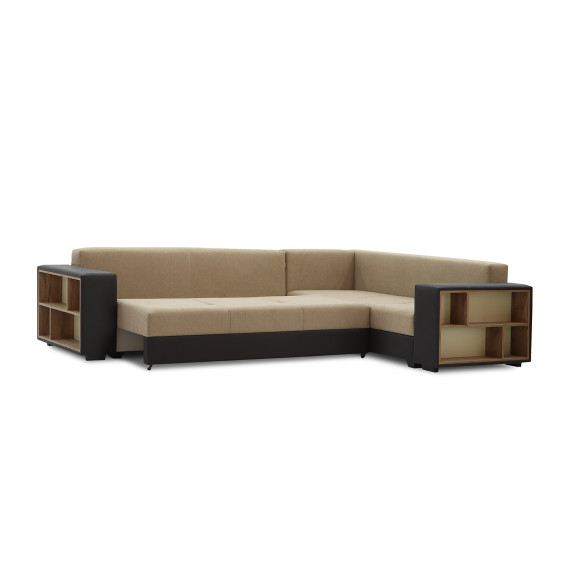 დივანი HOBEL CORNER BAR BROWN 3673/ LIGHT BROWN SCANDI 4 R (6)