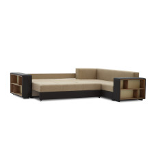 sofa HOBEL CORNER BAR BROWN 3673/ LIGHT BROWN SCANDI 4 R (6)