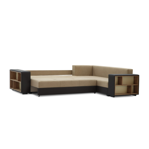 დივანი HOBEL CORNER BAR BROWN 3673/ LIGHT BROWN SCANDI 4 R (6)