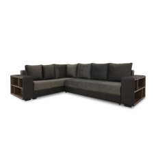 sofa HOBEL CORNER BAR F/P K090 COFFEE V460/ DARK BROWN JAGUAR 18 L (6)