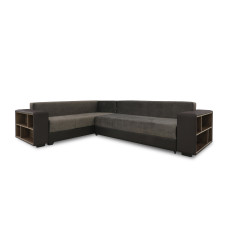 sofa HOBEL CORNER BAR F/P K090 COFFEE V460/ DARK BROWN JAGUAR 18 L (6)