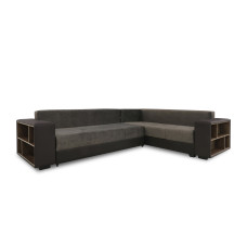 sofa HOBEL CORNER BAR F/P K090 COFFEE V460/ DARK BROWN JAGUAR 18 R (6)