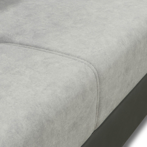 დივანი HOBEL CORNER BAR GRAY V460/ LIGHT GREY JAGUAR 4 R (6)