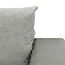 დივანი HOBEL CORNER BAR GRAY V460/ LIGHT GREY JAGUAR 4 R (6)