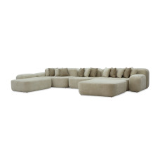 sofa HOBEL CORNER BERGAMO CREAM BELLA 2/ INFINITY 290 L (5)