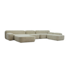 sofa HOBEL CORNER BERGAMO CREAM BELLA 2/ INFINITY 290 R (5)