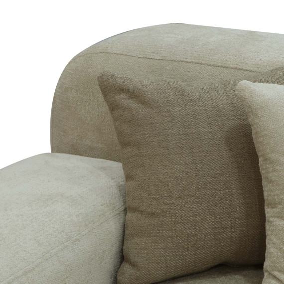 დივანი HOBEL CORNER BERGAMO CREAM BELLA 2/ INFINITY 290 R (5)