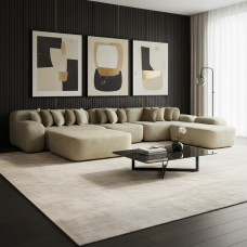 sofa HOBEL CORNER BERGAMO CREAM BELLA 2/ INFINITY 290 R (5)