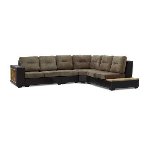 диван HOBEL CORNER CORONA DARK BROWN PHANTOM 8/ BROWN BEATTO 1012 R (7)