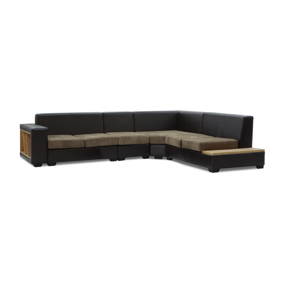 диван HOBEL CORNER CORONA DARK BROWN PHANTOM 8/ BROWN BEATTO 1012 R (7)