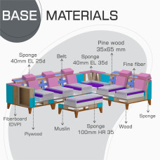 диван HOBEL CORNER DALI GREY MONACO 14/LIGHT GREY INFINITY 991 R (5)