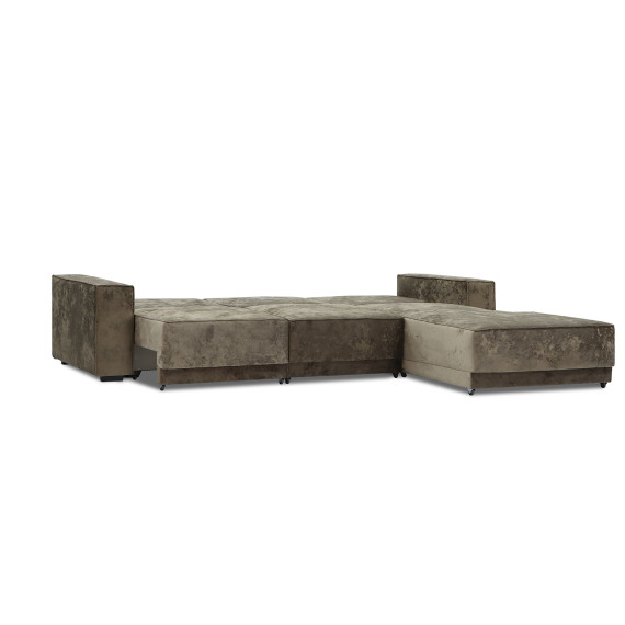 დივანი HOBEL CORNER DELUXE BROWN MONACO 5/ NIAGARA BEIGE L (7)
