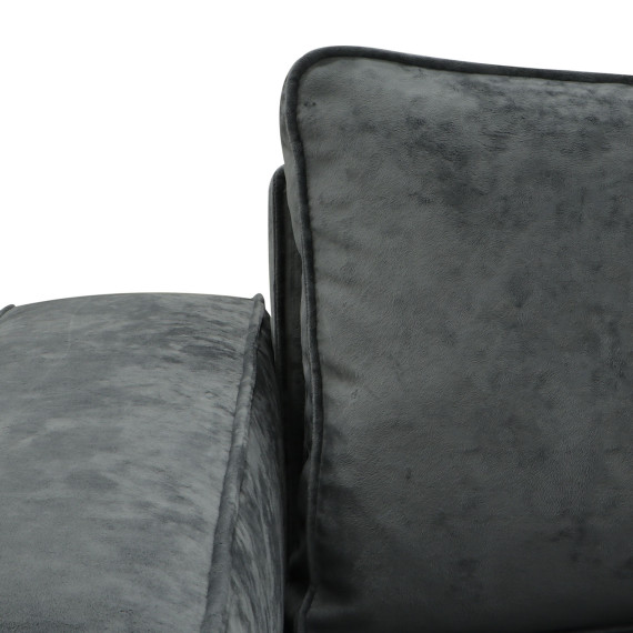 დივანი HOBEL CORNER DELUXE GREY MONACO 14/ NIAGARA AQUA GLASS R (6)