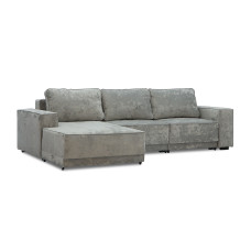 sofa HOBEL CORNER DELUXE LIGHT GREY MONACO 13/ NIAGARA GREY L (7)