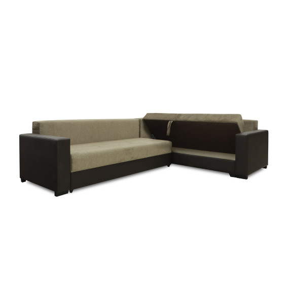 დივანი HOBEL CORNER ERICA BROWN 3673/ LIGHT BROWN MOCASSI 7114 R (6)
