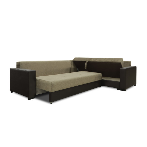 დივანი HOBEL CORNER ERICA BROWN 3673/ LIGHT BROWN MOCASSI 7114 R (6)
